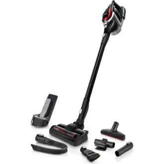Bosch Unlimited Series 8 Stabstaubsauger, kabellos, 63 dB, beutellos, schwarz