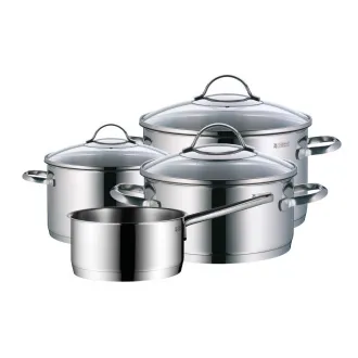 WMF Topfset Provence Plus, 4 Stück, Edelstahl