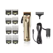 BaByliss Pro 4 FX825GE Profi-Trimmer, Titanium-Klingen, 3300 mAh Akku, gold