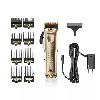 BaByliss Pro 4 FX825GE Profi-Trimmer, Titanium-Klingen, 3300 mAh Akku, gold BaByliss Pro 4 FX825GE Profi-Trimmer, Titanium-Klingen, 3300 mAh Akku, gold