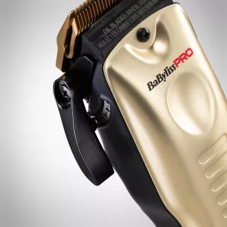 BaByliss Pro 4 FX825GE Profi-Trimmer, Titanium-Klingen, 3300 mAh Akku, gold BaByliss Pro 4 FX825GE Profi-Trimmer, Titanium-Klingen, 3300 mAh Akku, gold
