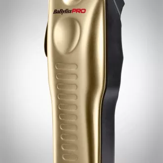 BaByliss Pro 4 FX825GE Profi-Trimmer, Titanium-Klingen, 3300 mAh Akku, gold BaByliss Pro 4 FX825GE Profi-Trimmer, Titanium-Klingen, 3300 mAh Akku, gold