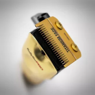 BaByliss Pro 4 FX825GE Profi-Trimmer, Titanium-Klingen, 3300 mAh Akku, gold BaByliss Pro 4 FX825GE Profi-Trimmer, Titanium-Klingen, 3300 mAh Akku, gold