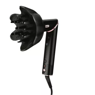 Shark HD424EU FlexStyle Haarstyler, 1400 W, 3 Geschwindigkeiten, 3 Temperaturen, schlankes Design, schwarz