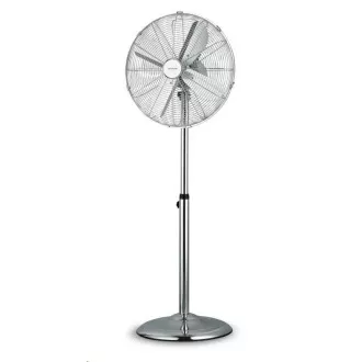 Orava SF-200 X Metall-Standventilator, 3 Geschwindigkeitsstufen, automatische Rotation, silber