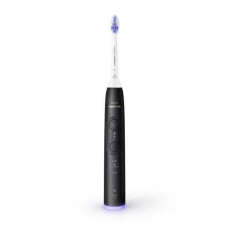 Philips Sonicare 6500 Gentle clean elektrisches Zahnbürsten-Set, 2 Stück, schwarz und weiß Philips Sonicare 6500 Gentle clean elektrisches Zahnbürsten-Set, 2 Stück, schwarz und weiß