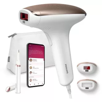 Philips Lumea IPL 7000 Serie Epilierer, Trimmer HP6388, Anwendung, 2 Aufsätze Philips Lumea IPL 7000 Serie Epilierer, Trimmer HP6388, Anwendung, 2 Aufsätze