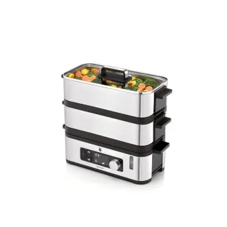 WMF KITCHENminis Dampfgarer, 900 W, Zubereitung von mehreren Gängen