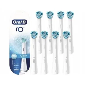 Oral-B iO Ultimate Clean Ersatz-Zahnbürstenköpfe, 8 Stück
