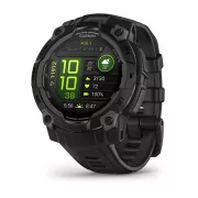 Garmin Instinct 3 - 45 mm, AMOLED, Schwarz mit schwarzem Band