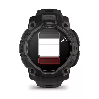 Garmin Instinct 3 - 45 mm, AMOLED, Schwarz mit schwarzem Band Garmin Instinct 3 - 45 mm, AMOLED, Schwarz mit schwarzem Band