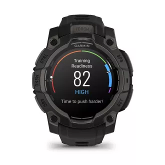Garmin Instinct 3 - 45 mm, AMOLED, Schwarz mit schwarzem Band Garmin Instinct 3 - 45 mm, AMOLED, Schwarz mit schwarzem Band