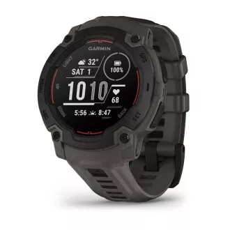 Garmin Instinct E - 45 mm, Schwarz mit anthrazitfarbenem Armband Garmin Instinct E - 45 mm, Schwarz mit anthrazitfarbenem Armband