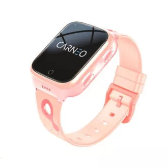 CARNEO Kinder-GPS-Uhr GuardKid  4G Platinum rosa