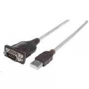 MANHATTAN USB zu serieller Schnittstelle Konverter (Prolific PL-2303RA Chip 1.8m)