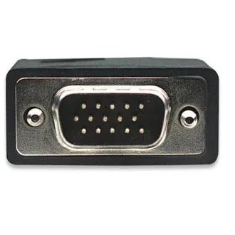 MANHATTAN SVGA zu Monitor Kabel mit Ferritkernen, HD15 Stecker / HD15 Stecker, 1.8m, Schwarz