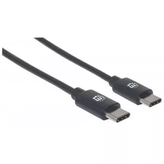 MANHATTAN Hi-Speed USB-C Kabel, Typ-C Stecker auf Typ-C Stecker, 3m, schwarz MANHATTAN Hi-Speed USB-C Kabel, Typ-C Stecker auf Typ-C Stecker, 3m, schwarz