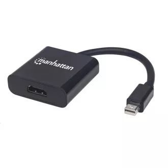 MANHATTAN Adapter mini DP auf HDMI, aktiv, schwarz