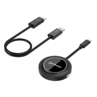 MANHATTAN HDMI Kabelloses Präsentationskit, 1080p, Schwarz MANHATTAN HDMI Kabelloses Präsentationskit, 1080p, Schwarz