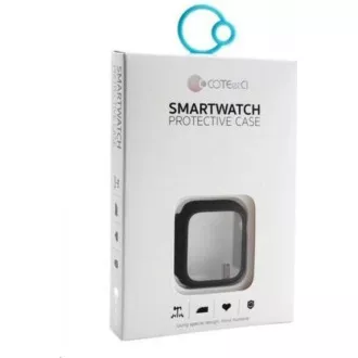 COTEetCI Polycarbonat-Gehäuse mit Bildschirmschutz für Apple Watch 41 mm blau