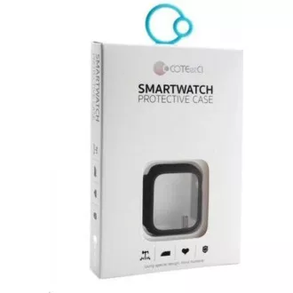 COTEetCI Polycarbonat-Gehäuse mit Bildschirmschutz für Apple Watch 41 mm blau COTEetCI Polycarbonat-Gehäuse mit Bildschirmschutz für Apple Watch 41 mm blau