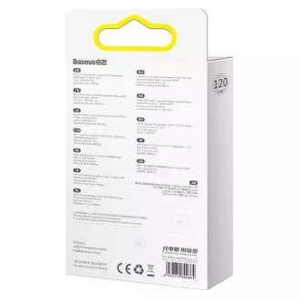 Baseus Crystal Shine Series USB-C / USB-C 100W 1, 2m Lade-/Datenkabel, schwarz