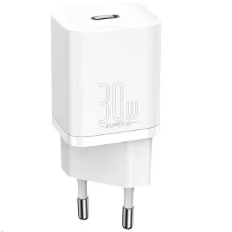 Baseus Super Si Schnellladeadapter IC 30W weiß