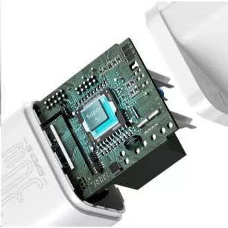 Baseus Super Si Schnellladeadapter IC 30W weiß