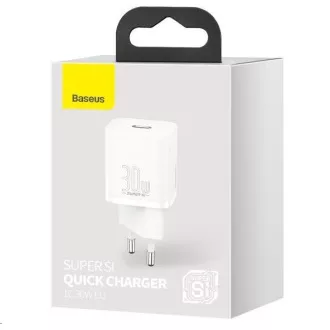 Baseus Super Si Schnellladeadapter IC 30W weiß