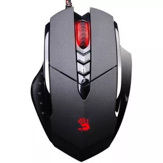 A4tech BLOODY V7 Gaming-Maus, bis zu 3200 DPI, V-Track-Technologie, 160 KB Speicher, USB, CORE 2, Metallpads