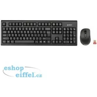 A4tech 7100N Wireless-Set Klaviatur + kabellos Optische V-Track-Maus, CZ / US, USB A4tech 7100N Wireless-Set Klaviatur + kabellos Optische V-Track-Maus, CZ / US, USB