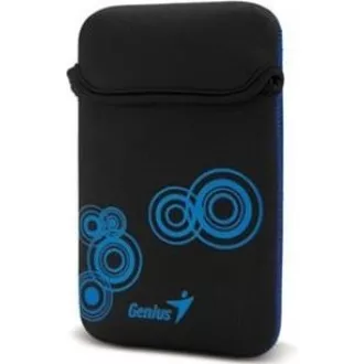 GENIUS GS-701P, Bundle Case für 7" Tablet PC schwarz + Touchpen blau