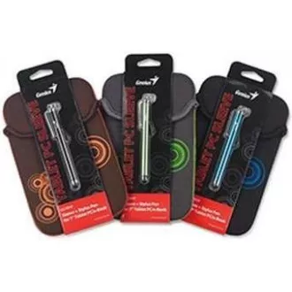 GENIUS GS-701P, Bundle Case für 7" Tablet PC schwarz + Touchpen blau