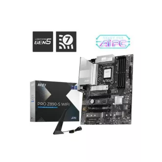 MSI MB Sc LGA1851 PRO Z890-S WIFI, Intel Z890, 4xDDR5, 1xDP, 1xHDMI, 1xDP Typ-C, WI-FI MSI MB Sc LGA1851 PRO Z890-S WIFI, Intel Z890, 4xDDR5, 1xDP, 1xHDMI, 1xDP Typ-C, WI-FI