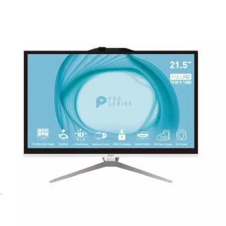 MSI PC AiO PRO AP222T, i3-13100, 21,5" FHD, 8GB, 512GB SSD, UHD 730, ohne OS, Weiß MSI PC AiO PRO AP222T, i3-13100, 21,5" FHD, 8GB, 512GB SSD, UHD 730, ohne OS, Weiß