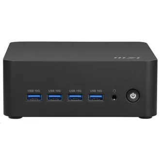 MSI PC Cubi Z AI 8M-004BEU, R9 8945HS, N/A, N/A SSD, N/A, Kein Betriebssystem, Schwarz