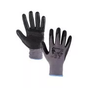 NAPA beschichtete Handschuhe, grau-schwarz, Größe 07