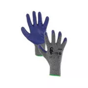 Beschichtete Handschuhe COLCA, grau - blau, Größe 8