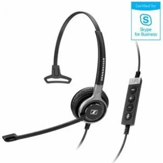 SENNHEISER IMPACT SC 630 USB ML, einseitiger Kopfhörer mit Mikrofon ohne Spitze SENNHEISER IMPACT SC 630 USB ML, einseitiger Kopfhörer mit Mikrofon ohne Spitze