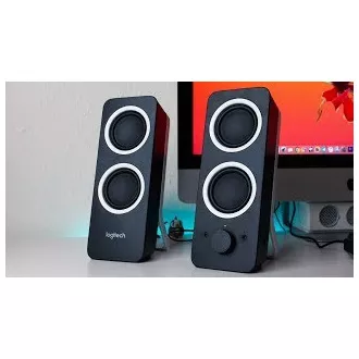 Logitech Multimedia Speakers 2.0 Z200 Midnight Black