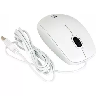 Logitech Maus B100, weiß Logitech Maus B100, weiß