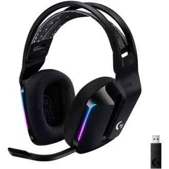 Logitech G733 Gaming-Kopfhörer, LIGHTSPEED Kabelloses RGB-Gaming-Headset, EMEA, weiß