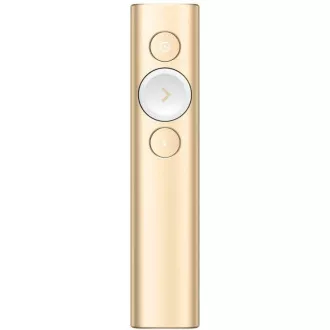Logitech Spotlight Presenter, kabellos, Bluetooth, Gold