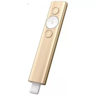 Logitech Spotlight Presenter, kabellos, Bluetooth, Gold