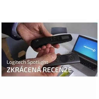 Logitech Spotlight Presenter, kabellos, Bluetooth, Gold