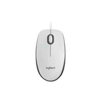 Logitech Maus M100 mit Kabel, weiß, EMEA Logitech Maus M100 mit Kabel, weiß, EMEA