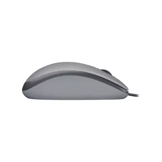 Logitech Maus Corded M110 geräuschlos, grau, EMEA