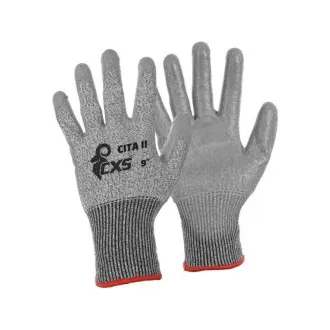 CITA II Schnittschutzhandschuhe, grau, Gr. 10