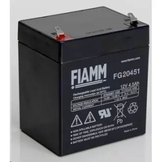 Batterie - Fiamm FG20451 (12V/4, 5Ah - Faston 187), Lebensdauer 5Jahre Batterie - Fiamm FG20451 (12V/4, 5Ah - Faston 187), Lebensdauer 5Jahre
