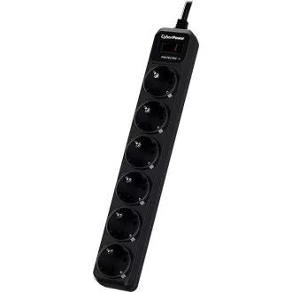 CyberPower Surge Buster ™ 6 Steckdosen, 1,8m, Deutsch, Neu CyberPower Surge Buster ™ 6 Steckdosen, 1,8m, Deutsch, Neu